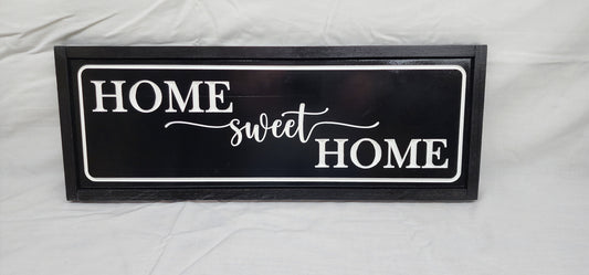 Home Sweet Home 7"X19" Wooden Sign Wooden, Custom Wooden Sign, Handmade Sign, Rustic Sign, Wooden Home Décor Sign READY TO SHIP